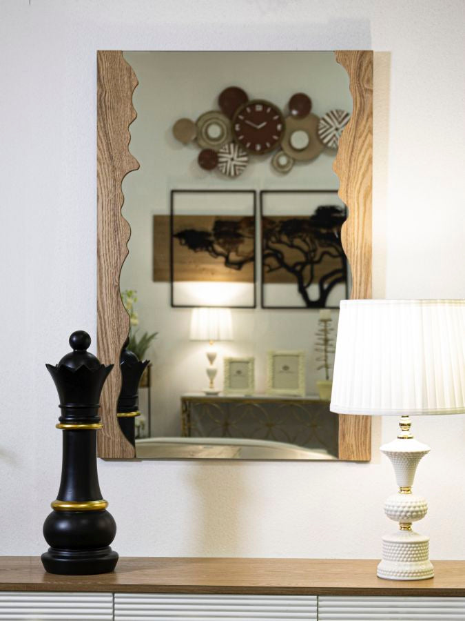 Espelho de Parede Rectangular MODERN – Natural