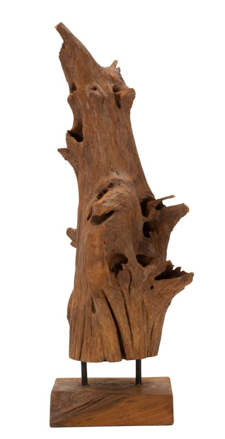 Escultura ETNICH – Castanha – Madeira de Teca