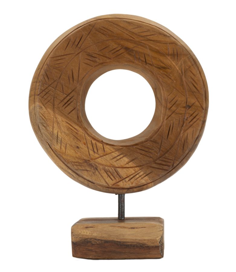 Escultura Redonda ETNICH – Castanha