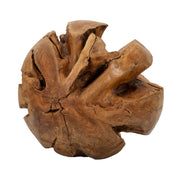 Bola em Teca Reciclada ETNICH – Castanho
