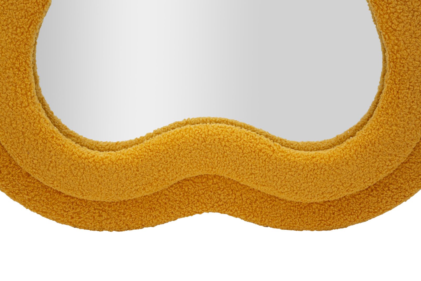 Espelho de parede GLAM – Mostarda