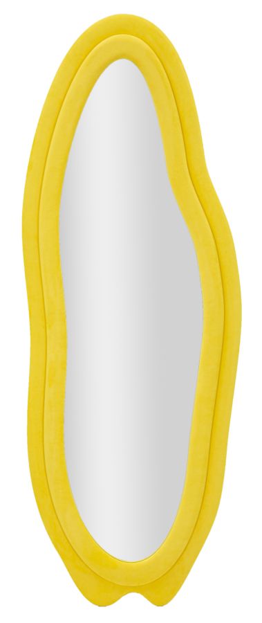 Espelho de Parede GLAM – Amarelo