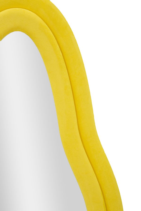 Espelho de Parede GLAM – Amarelo