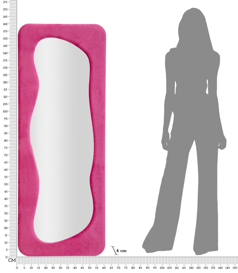 Espelho de Parede GLAM – Fúcsia