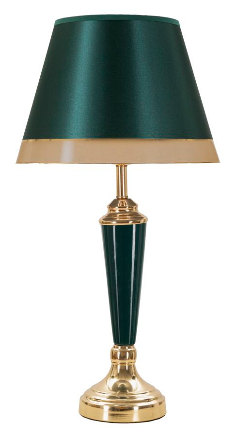 Candeeiro de Mesa GLAM – Dourado e Verde