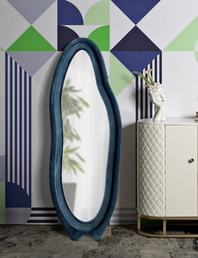 Espelho de Parede GLAM – Azul