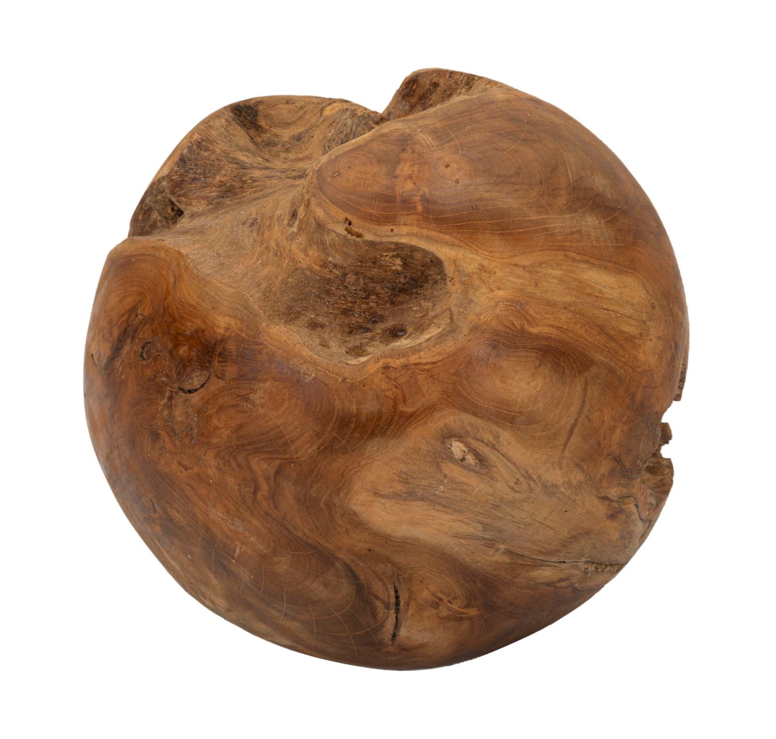 Bola de Teca Reciclada ETNICH – Castanha