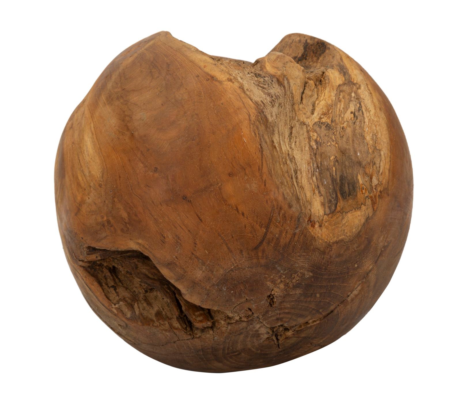 Bola de Teca Reciclada ETNICH – Castanha