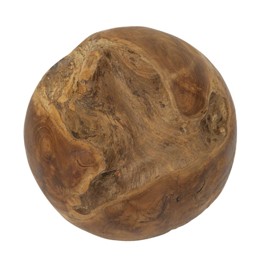 Bola de Teca Reciclada ETNICH – Castanha