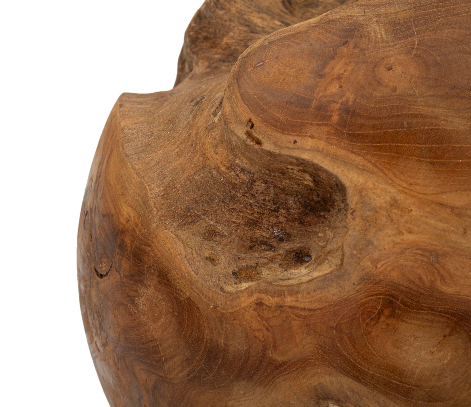 Bola de Teca Reciclada ETNICH – Castanha