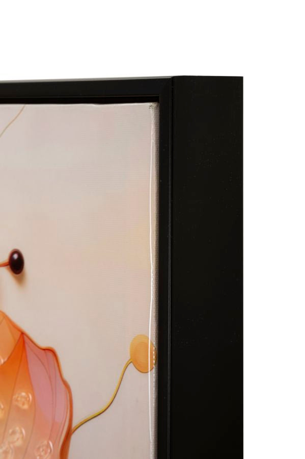 Pintura em Tela – Multicolor – Madeira – Metal