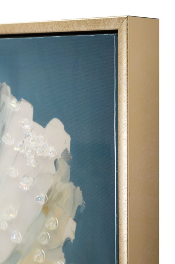 Pintura em Tela – Multicolor – Madeira – Metal