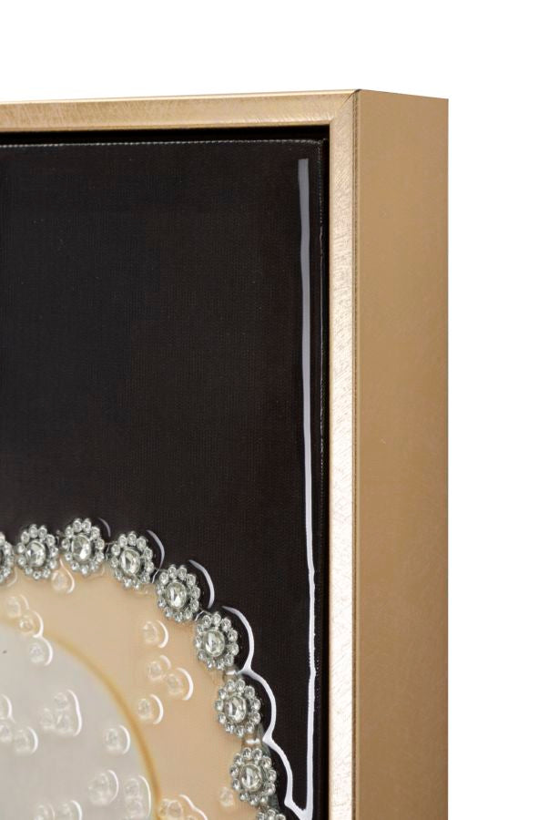 Pintura em Tela – Multicolor – Madeira