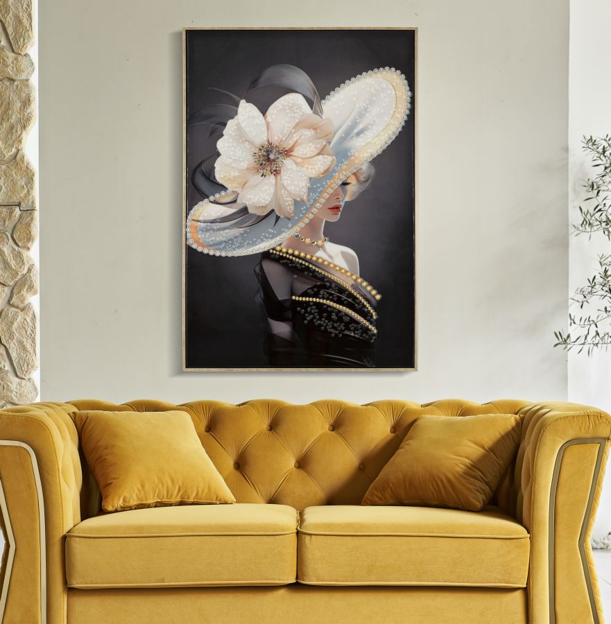 Pintura em Tela – Multicolor – Madeira