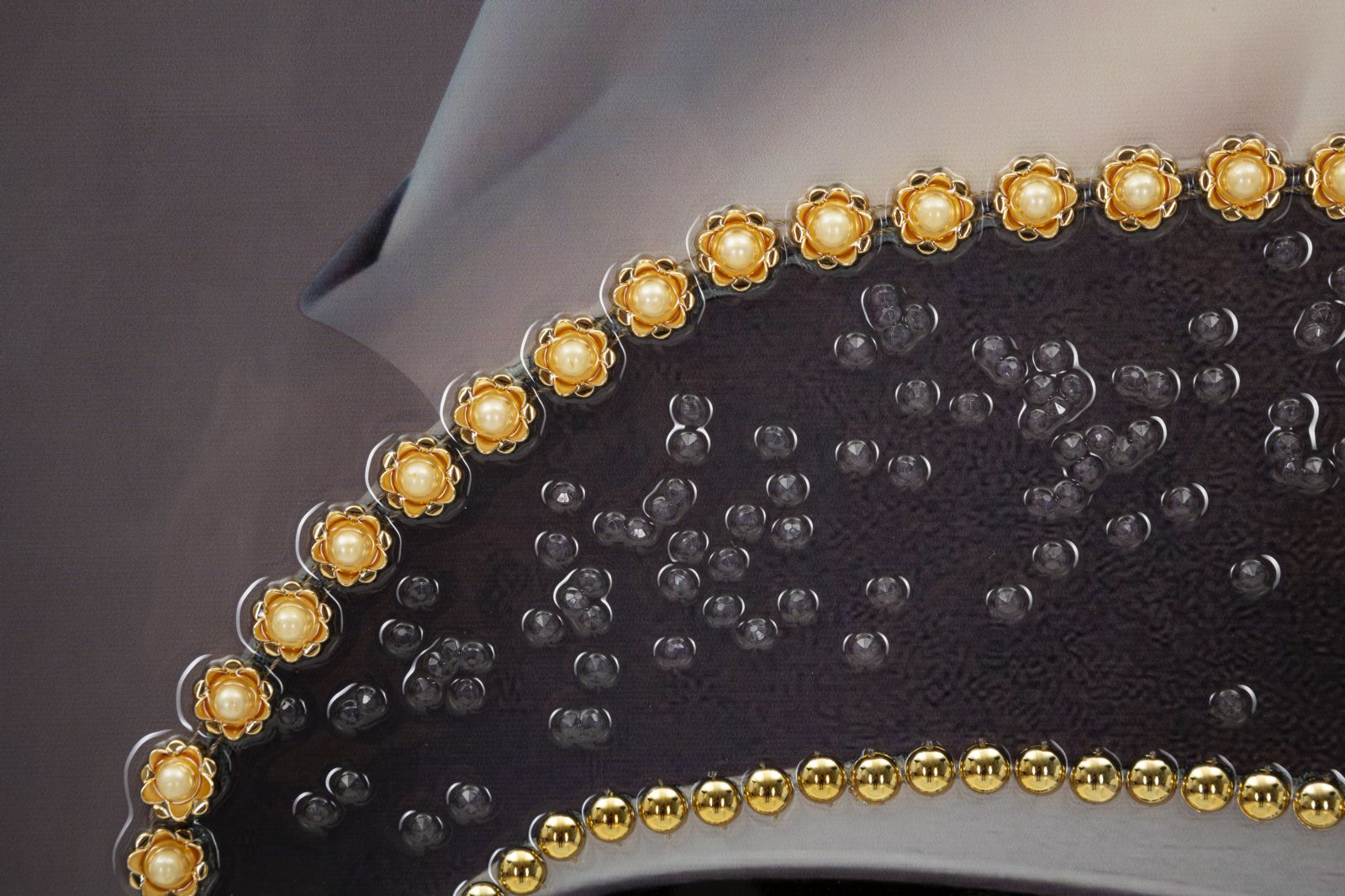 Pintura em Tela – Multicolor – Moldura de madeira e metal