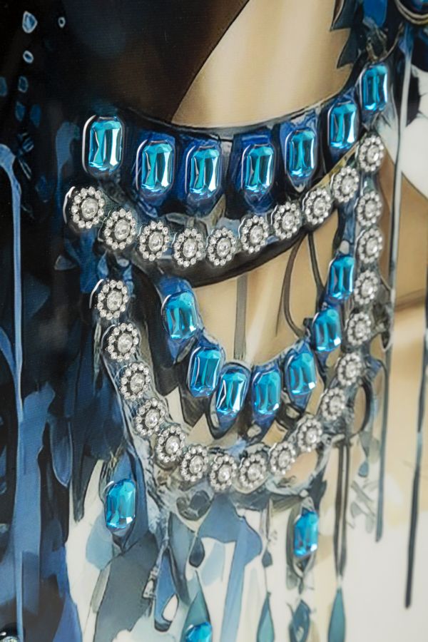 Pintura em Tela – Multicolor – Madeira de Abeto