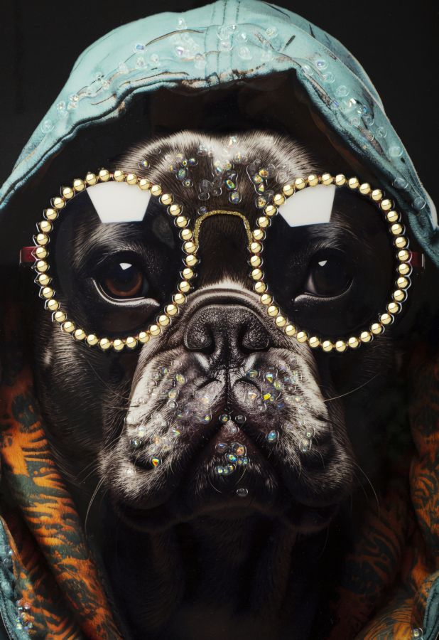 Quadro Moderno – Multicolor – Madeira – Metal