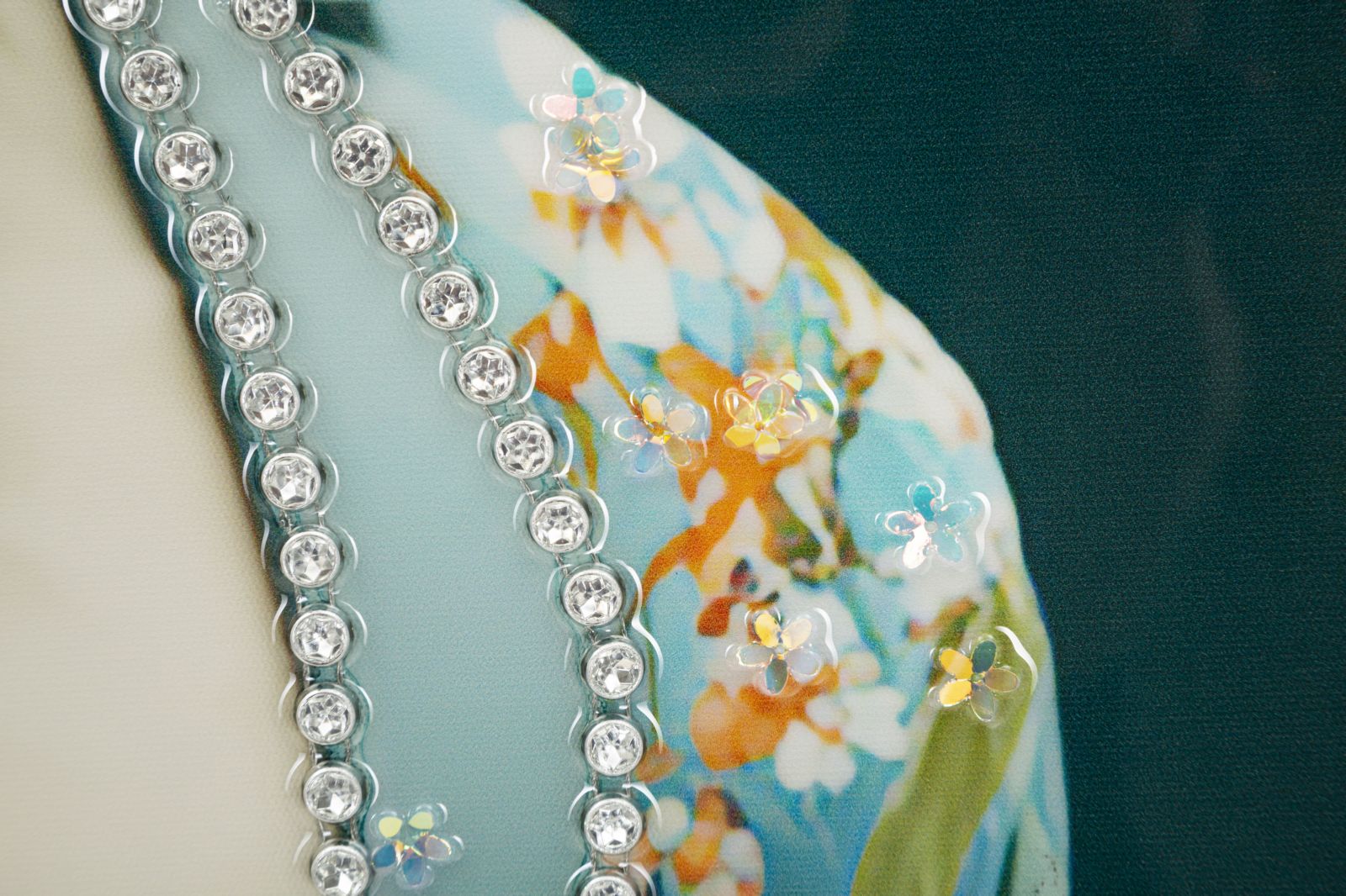 Pintura em Tela MODERN – Multicolor – Madeira