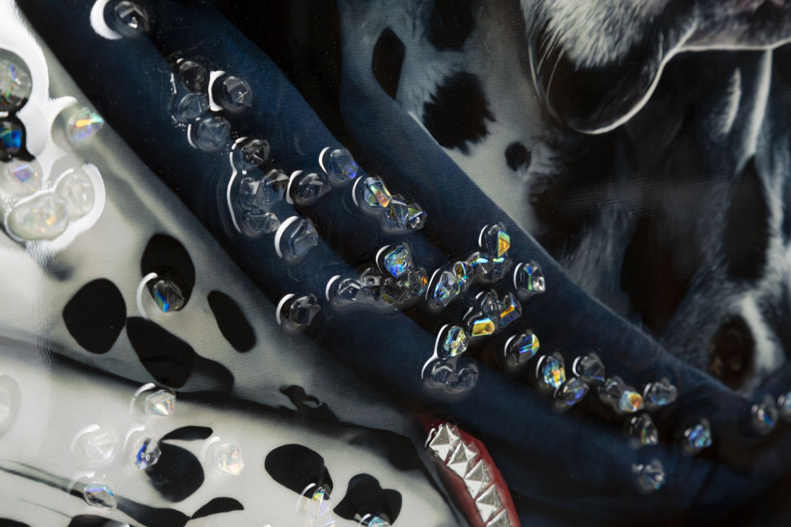 Pintura em Tela – Moldura em Madeira e Metal – Multicolor