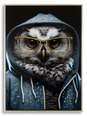 Pintura em Tela – Multicolor – Metal, Madeira de Abeto, Tela