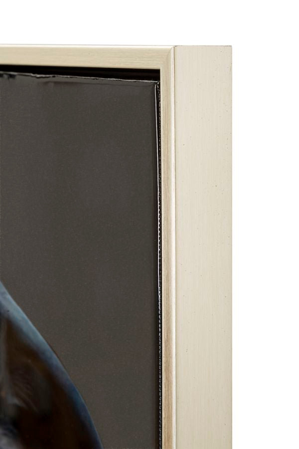 Pintura em Tela – Multicolor – Metal, Madeira de Abeto, Tela