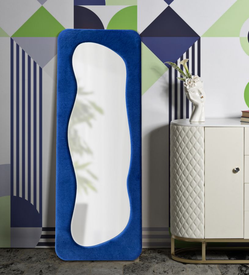 Espelho de Parede GLAM – Azul