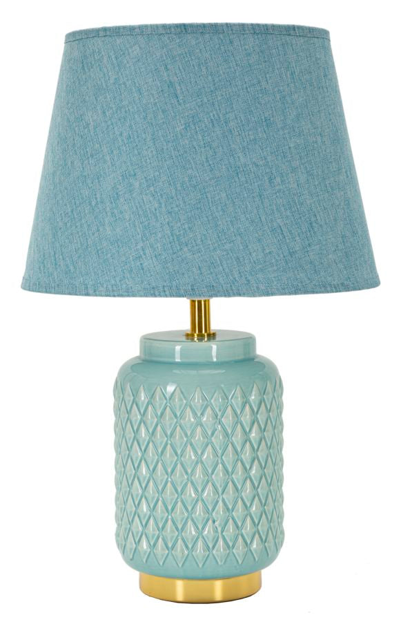 Candeeiro de mesa MODERN – Azul Claro