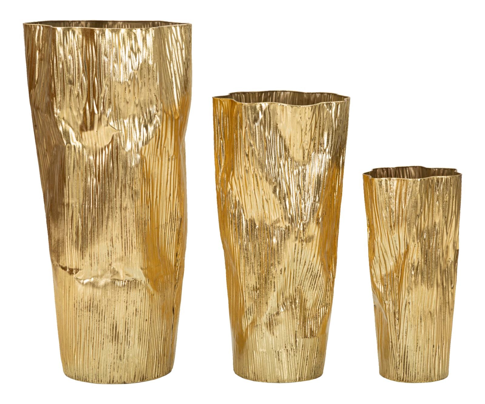 Conjunto de Vasos – GLAM – Dourado