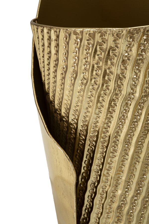 Conjunto de 3 Vasos Elegantes GLAM – Dourado