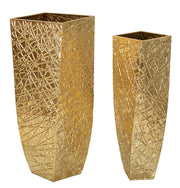 Conjunto de 2 Vasos Elegantes GLAM – Dourado