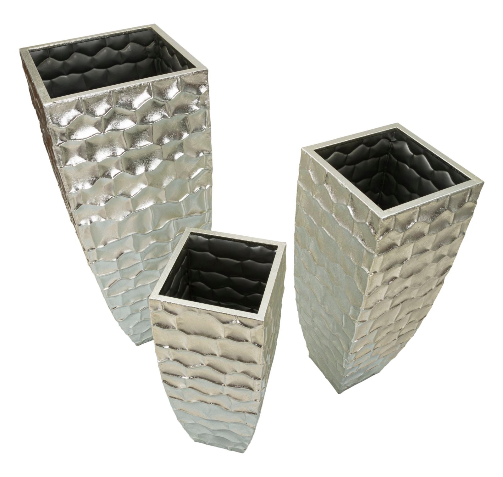 Conjunto de 2 Jarras Redondas GLAM – Prateado