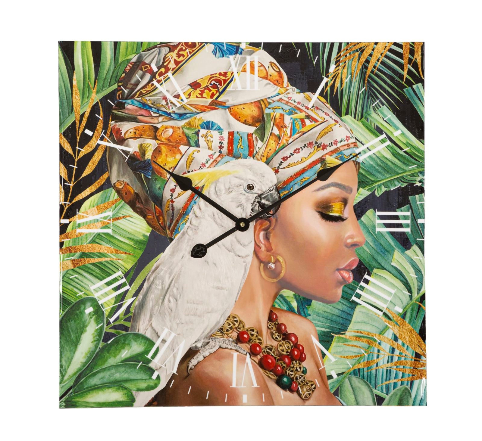 Relógio de Parede – Multicolor – MDF
