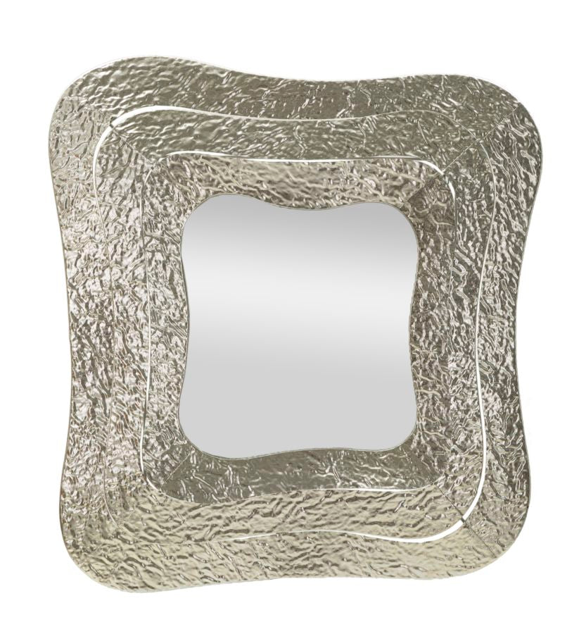 Espelho de Parede Quadrado GLAM – Prateado