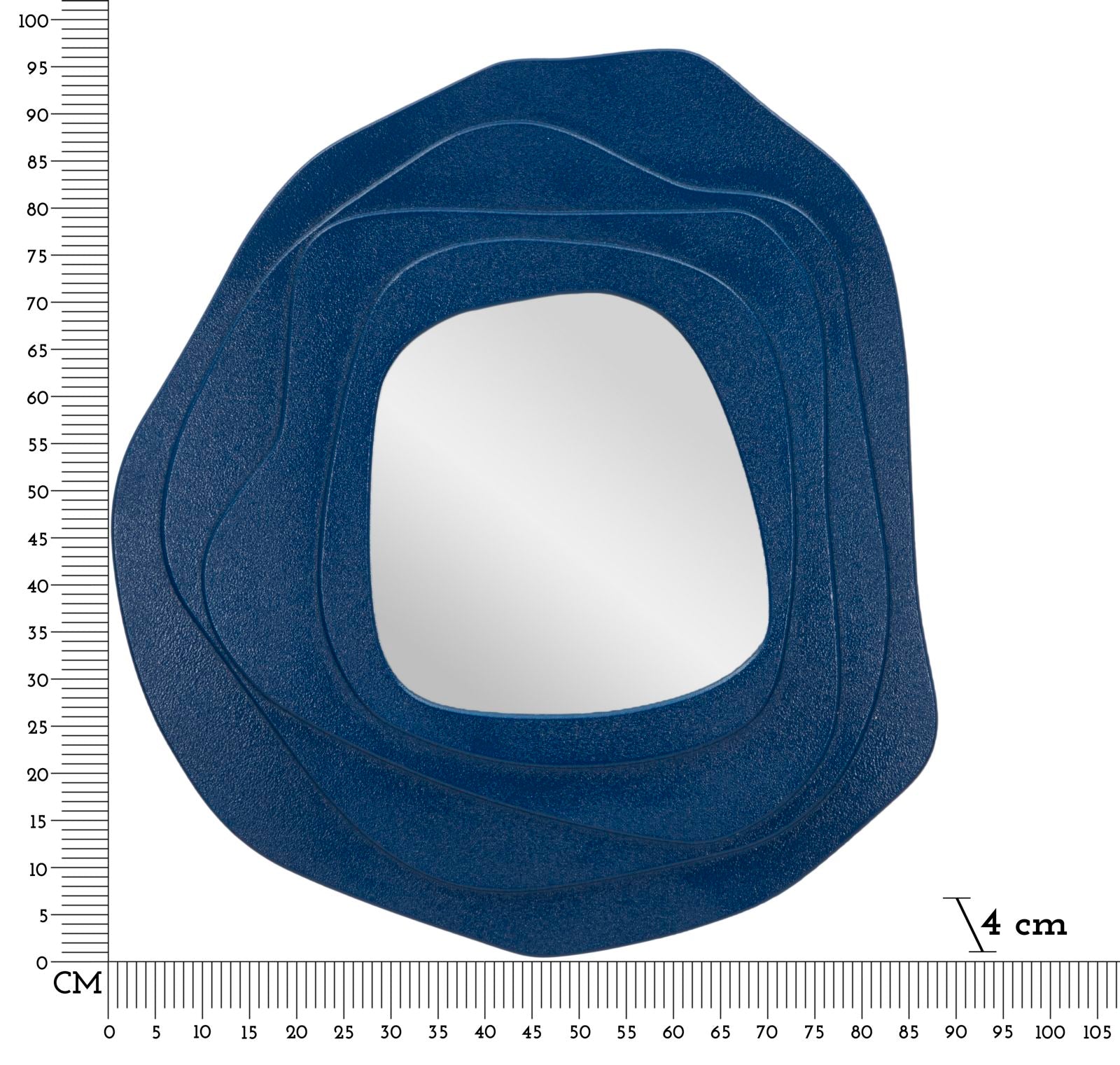 Espelho de Parede GLAM – Azul