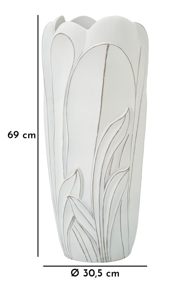 Vaso Cerâmico MODERN – WHITE WASH