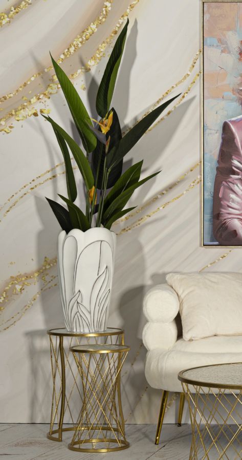 Vaso Cerâmico MODERN – WHITE WASH