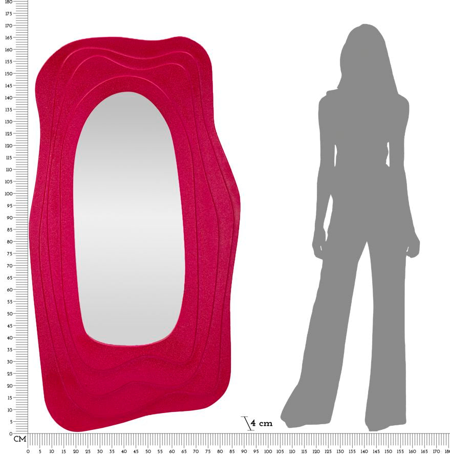 Espelho de Parede GLAM – Fúcsia