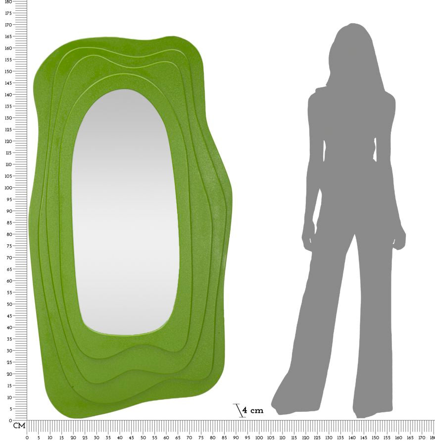 Espelho de Parede GLAM – Verde