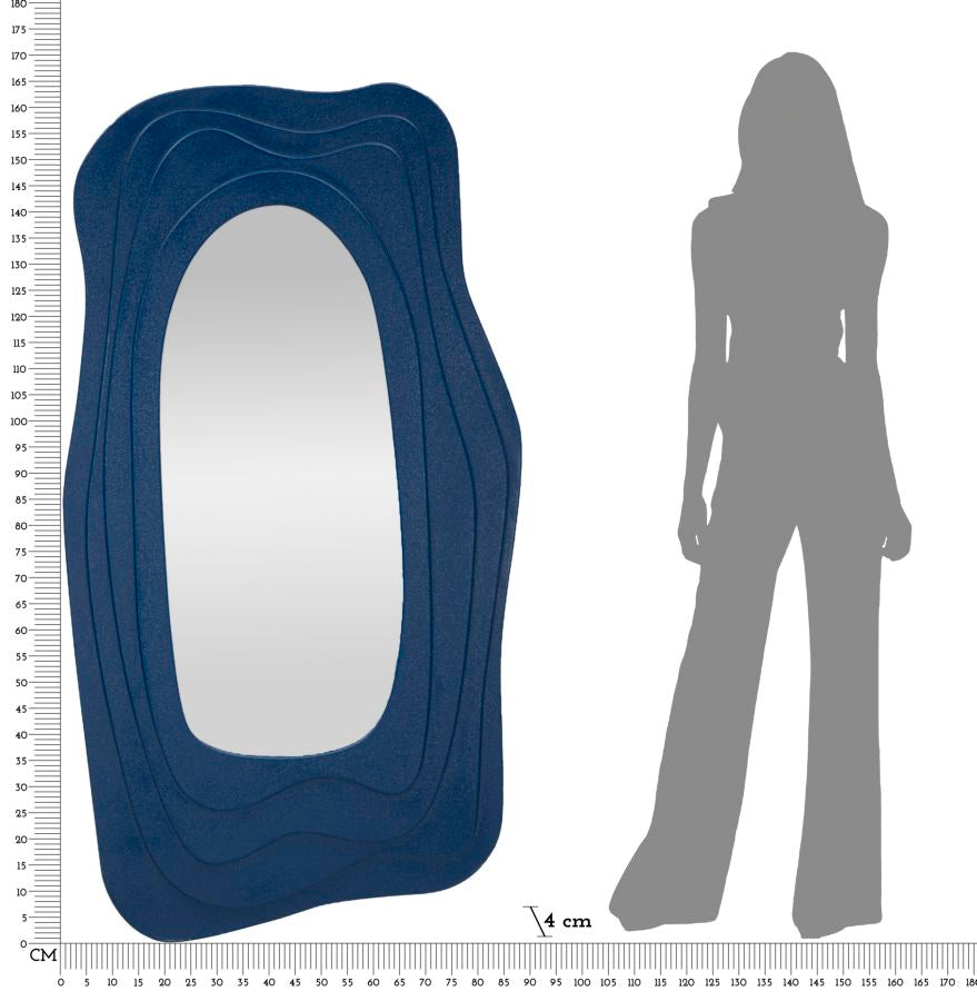 Espelho de Parede GLAM – Azul