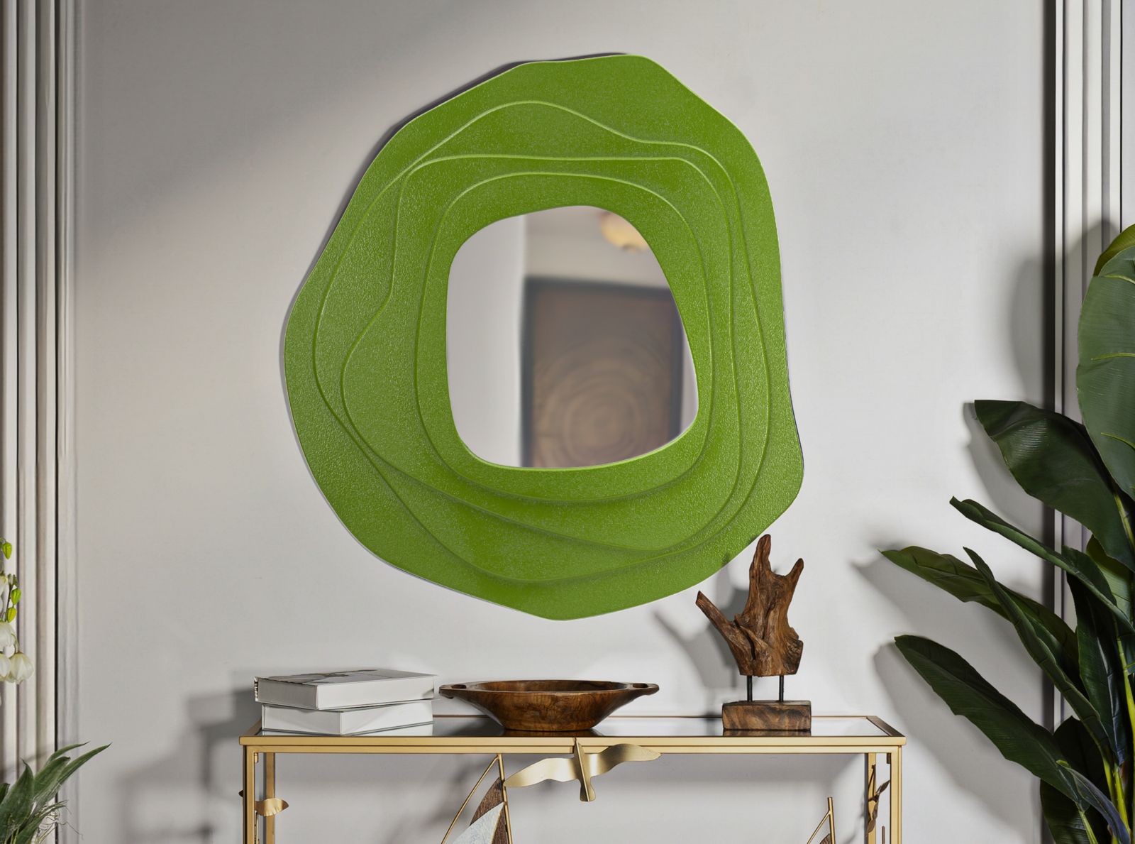 Espelho de Parede GLAM – Verde