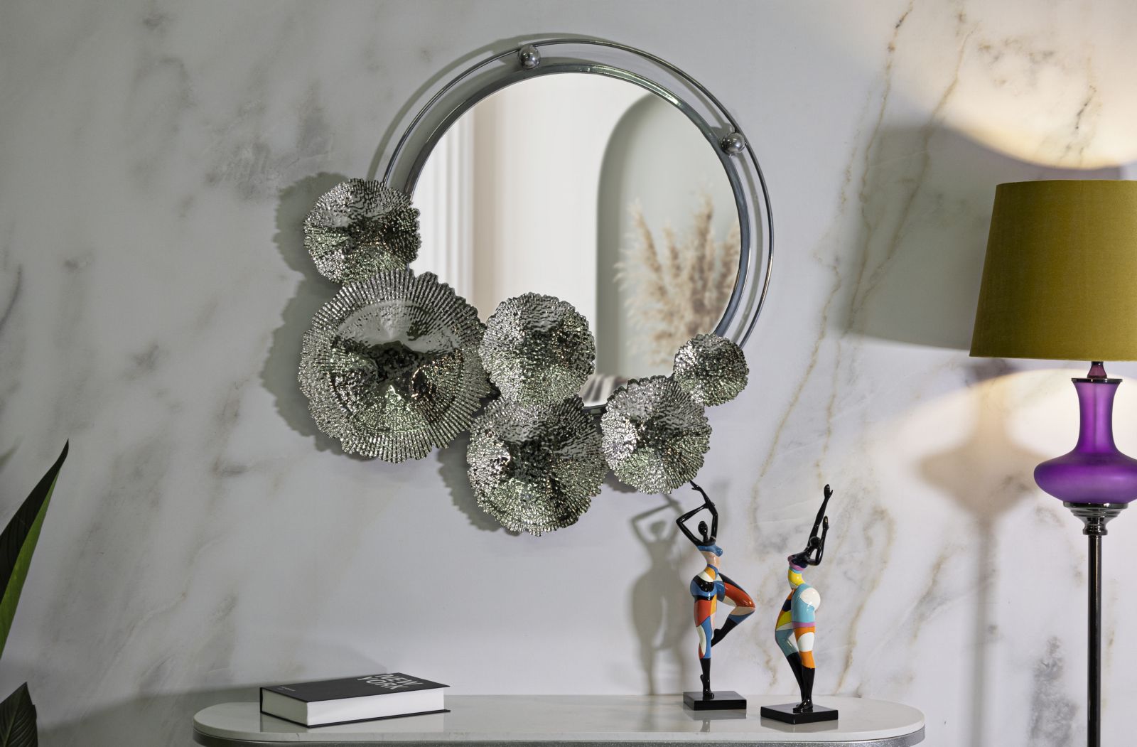 Espelho de Parede GLAM – Prateado