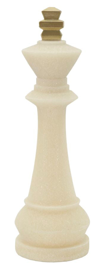 Estatueta GLAM – Branco e Dourado