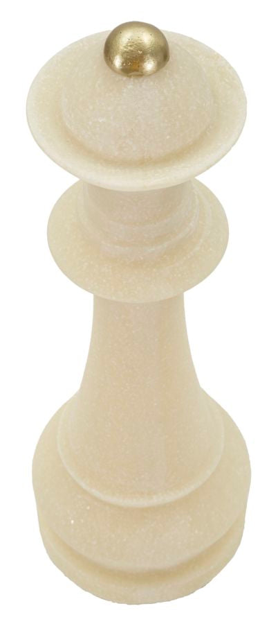 Estatueta GLAM – Branco e Dourado