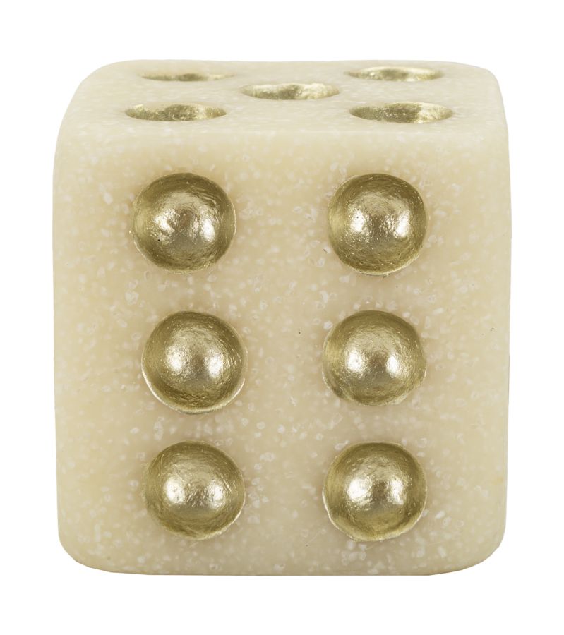 Noz Elegante GLAM – Branco e Dourado