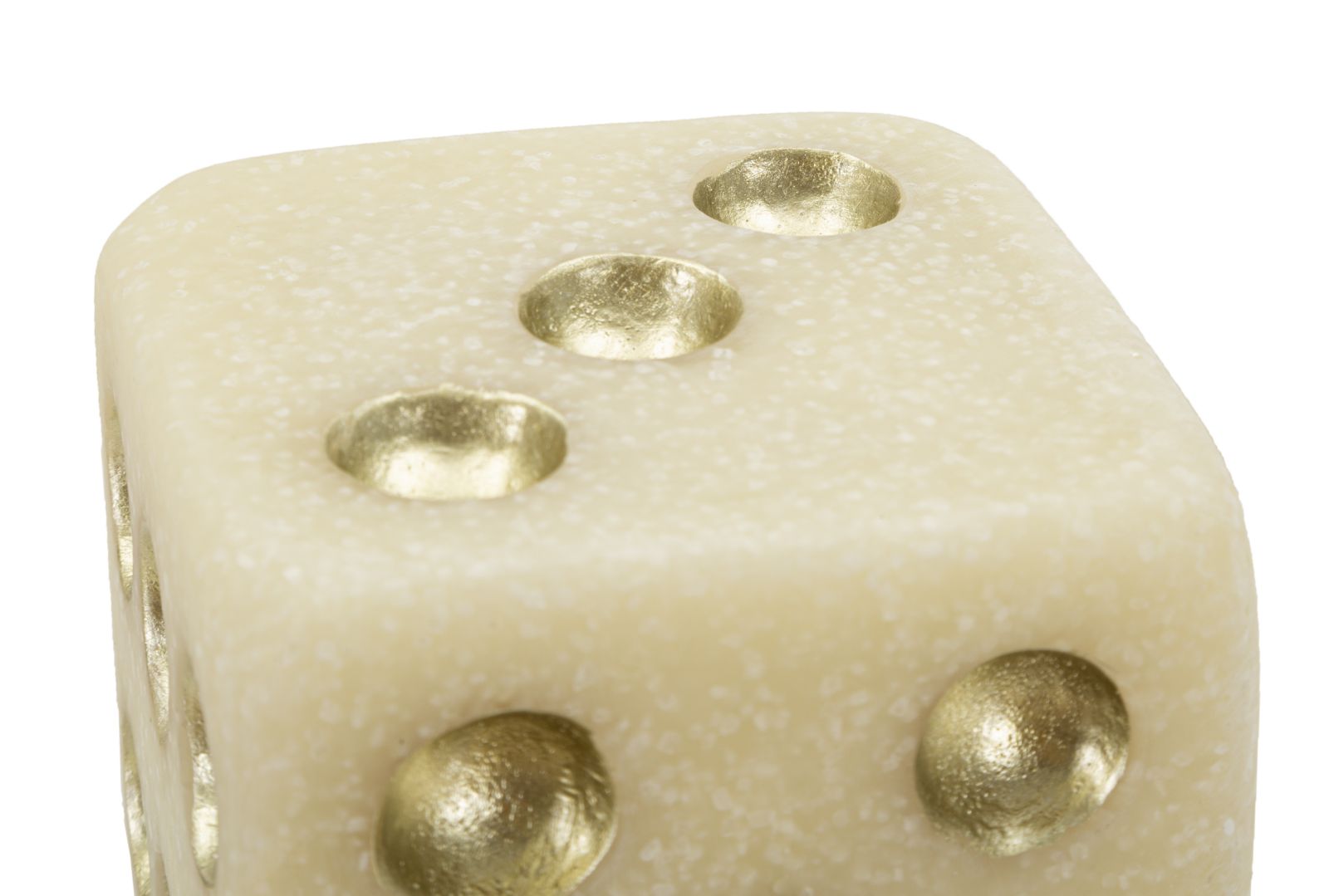 Noz Elegante GLAM – Branco e Dourado