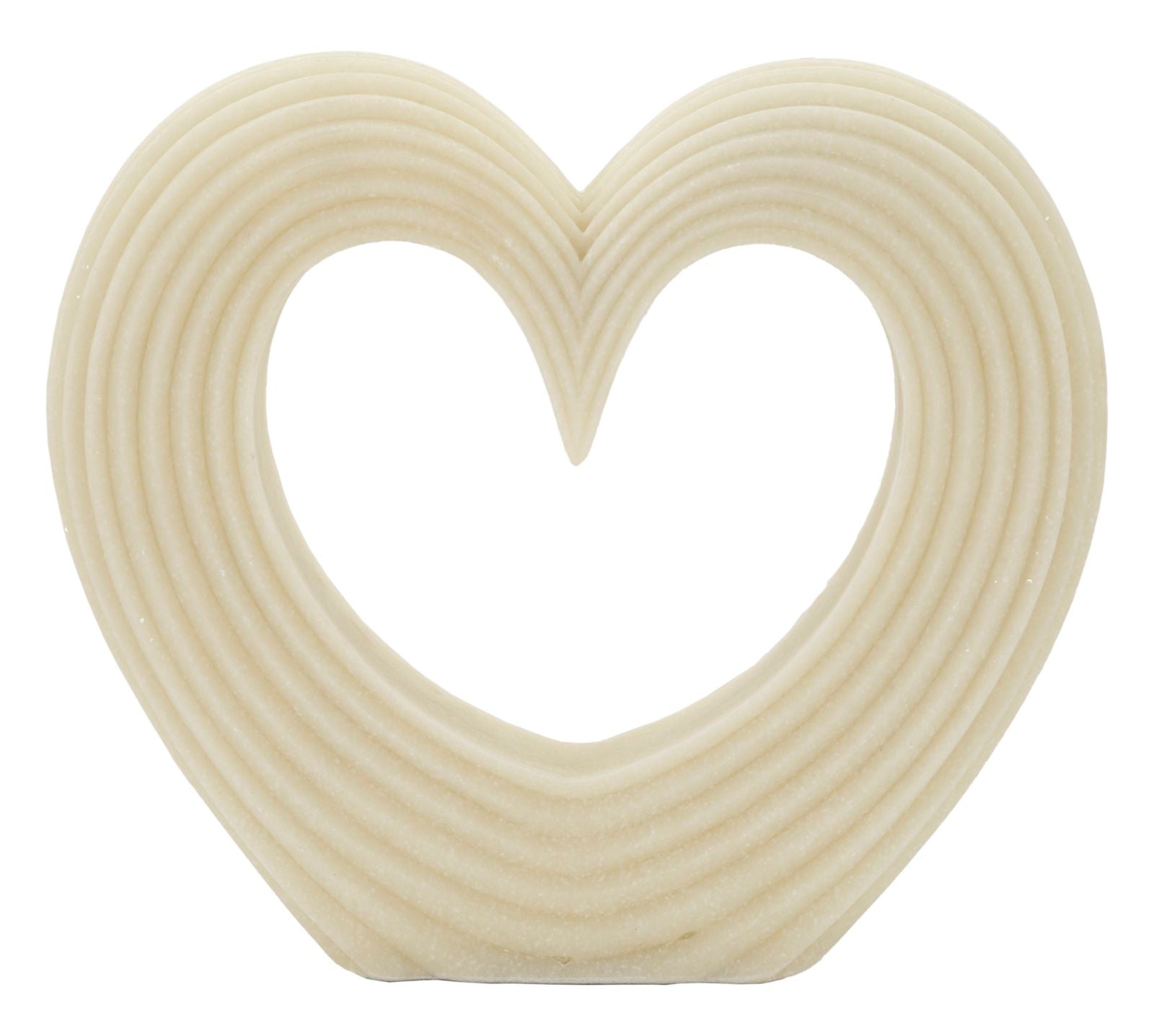 Coração Decorativo GLAM – Branco