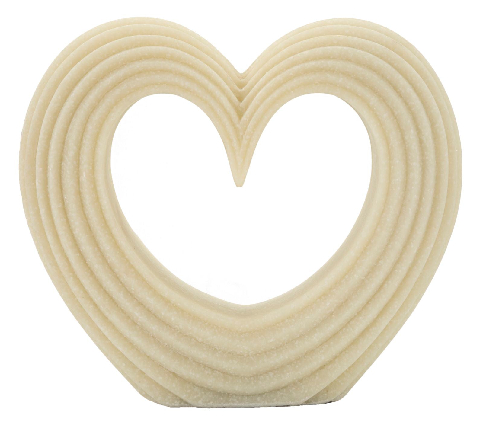 Coração Decorativo GLAM – Branco