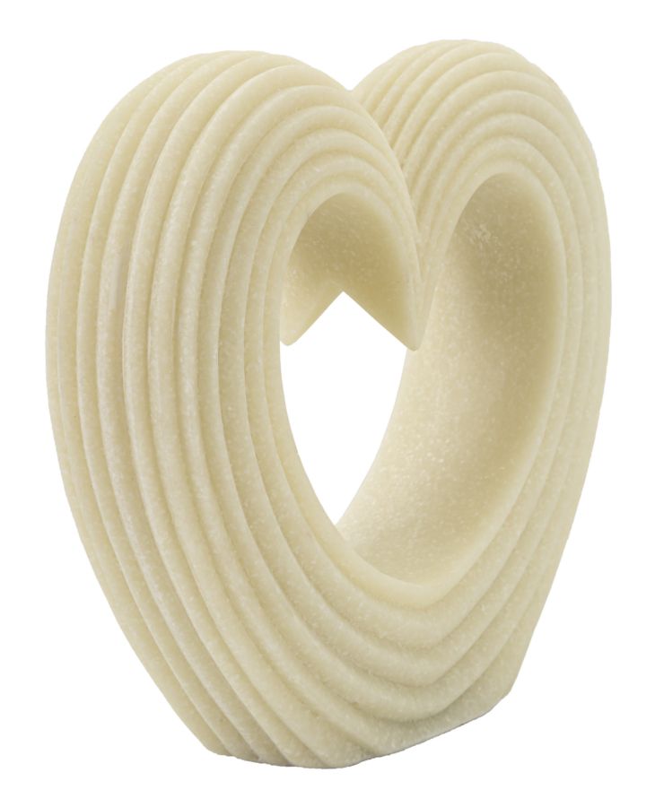 Coração Decorativo GLAM – Branco