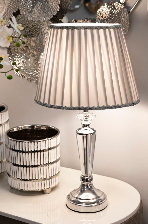 Candeeiro de Mesa GLAM – Prateado