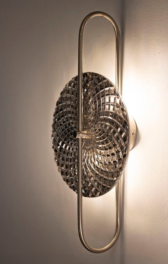 Aplique de Parede GLAM – Prateado